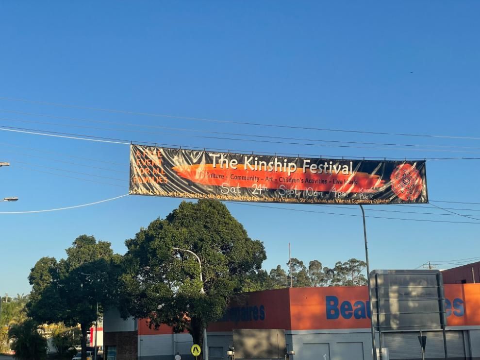 The Kinship Festival Banner — Print Spot Group In Tweed Heads, NSW