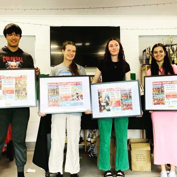 A Group of People Holding Framed Awards — Print Spot Group in South Murwillumbah, NSW