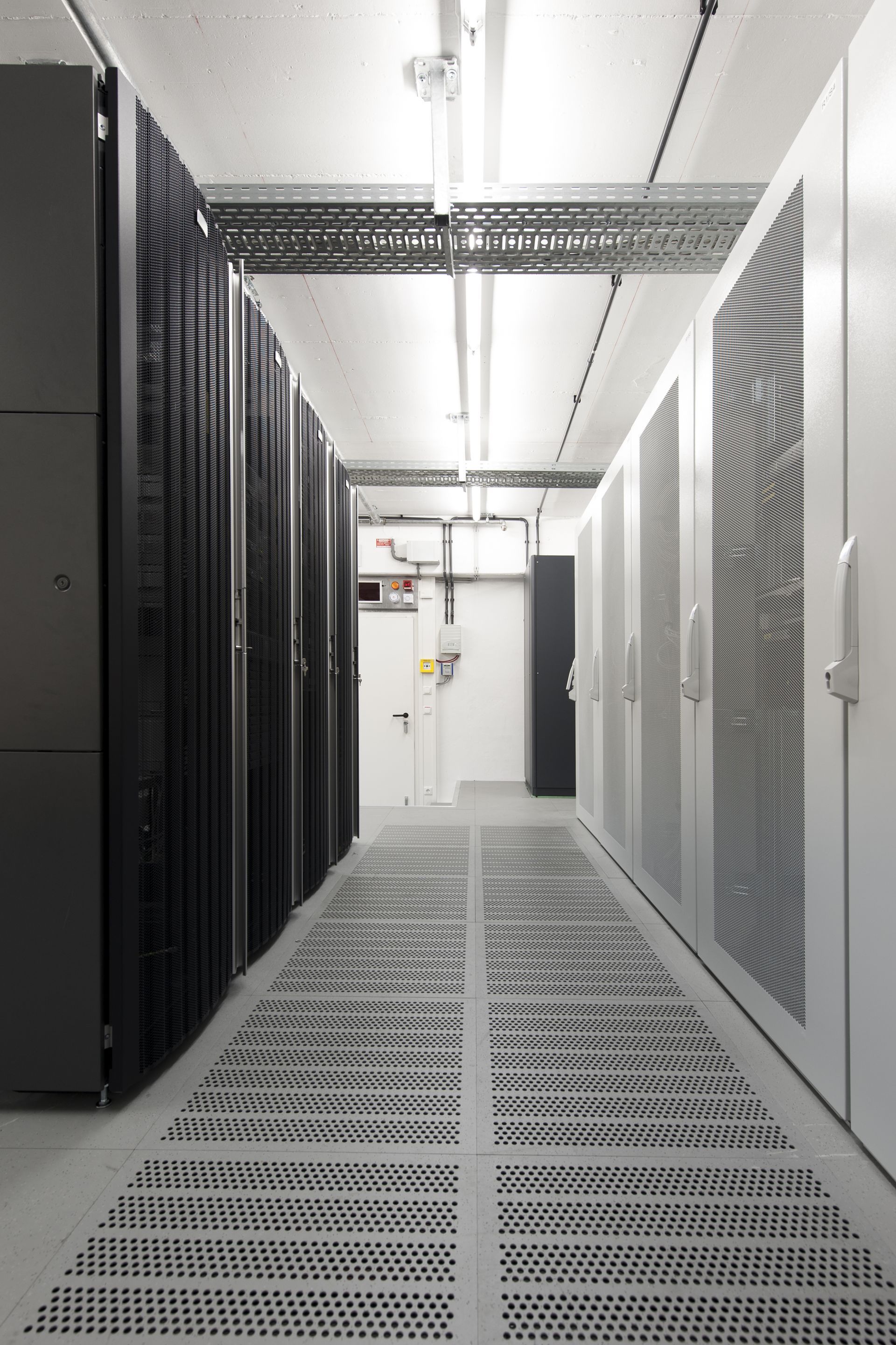 Computer room air conditioning (CRAC) and computer room air handling (CRAH).