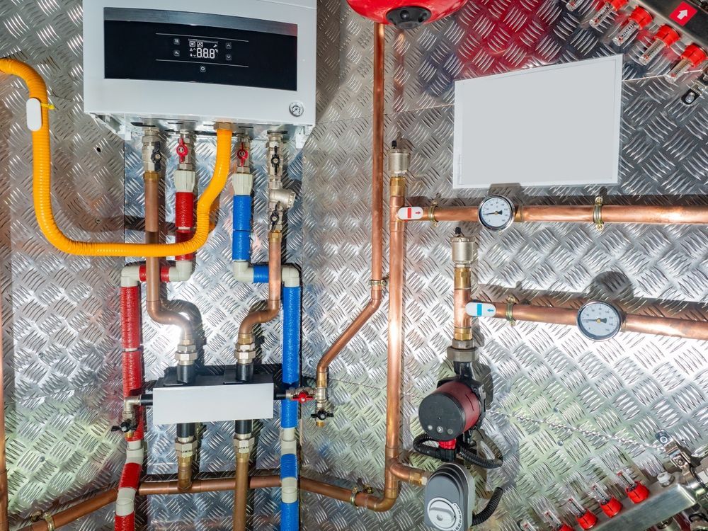 Hydronic HVAC system.