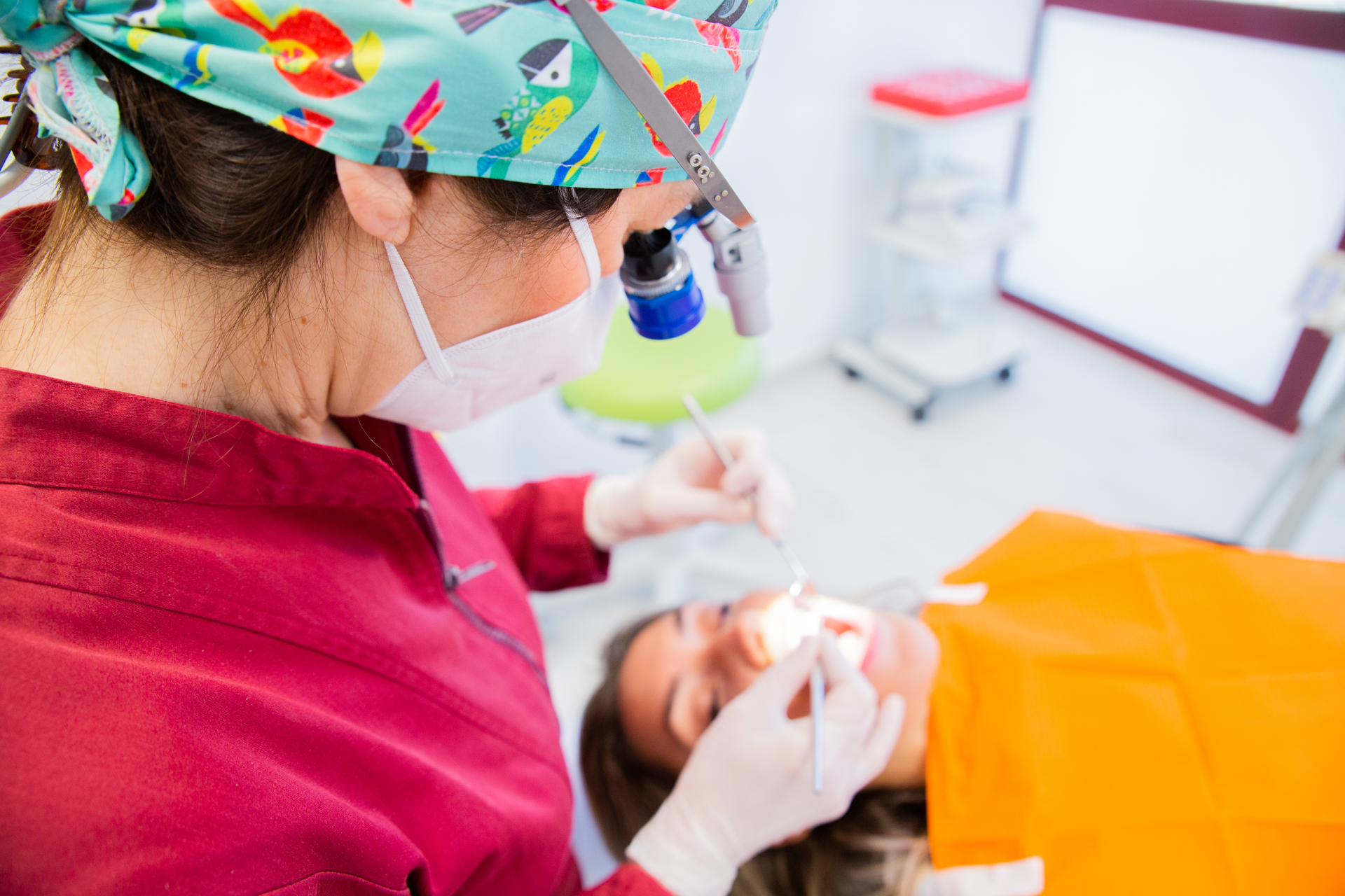 igiene orale paziente