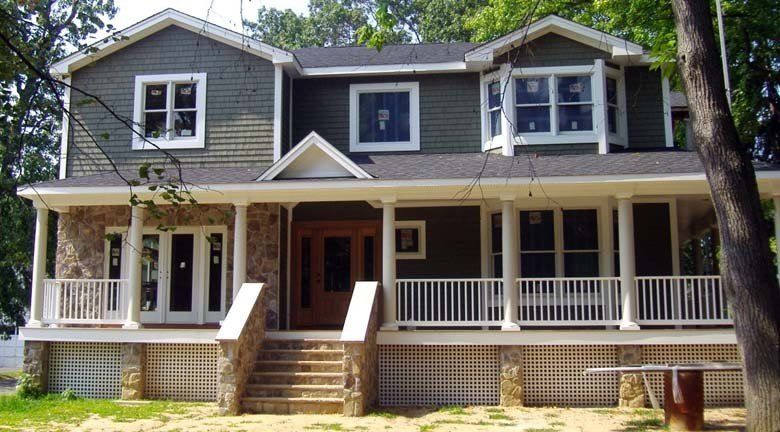 House With Trees — Freehold, NJ — Zimbler Architecture, LLC