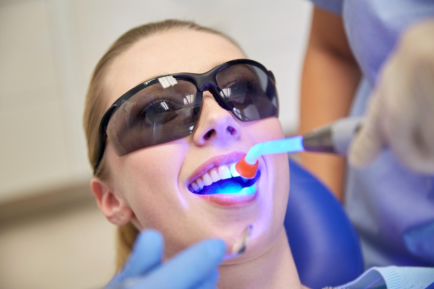 professional teeth whitening