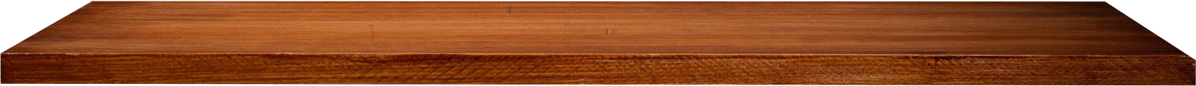 Brown wooden surface, possibly a tabletop or floor.