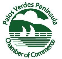 It is a logo for the palos verdes peninsula chamber of commerce.