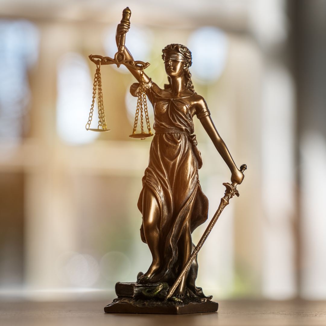 lady justice with the scales of justice