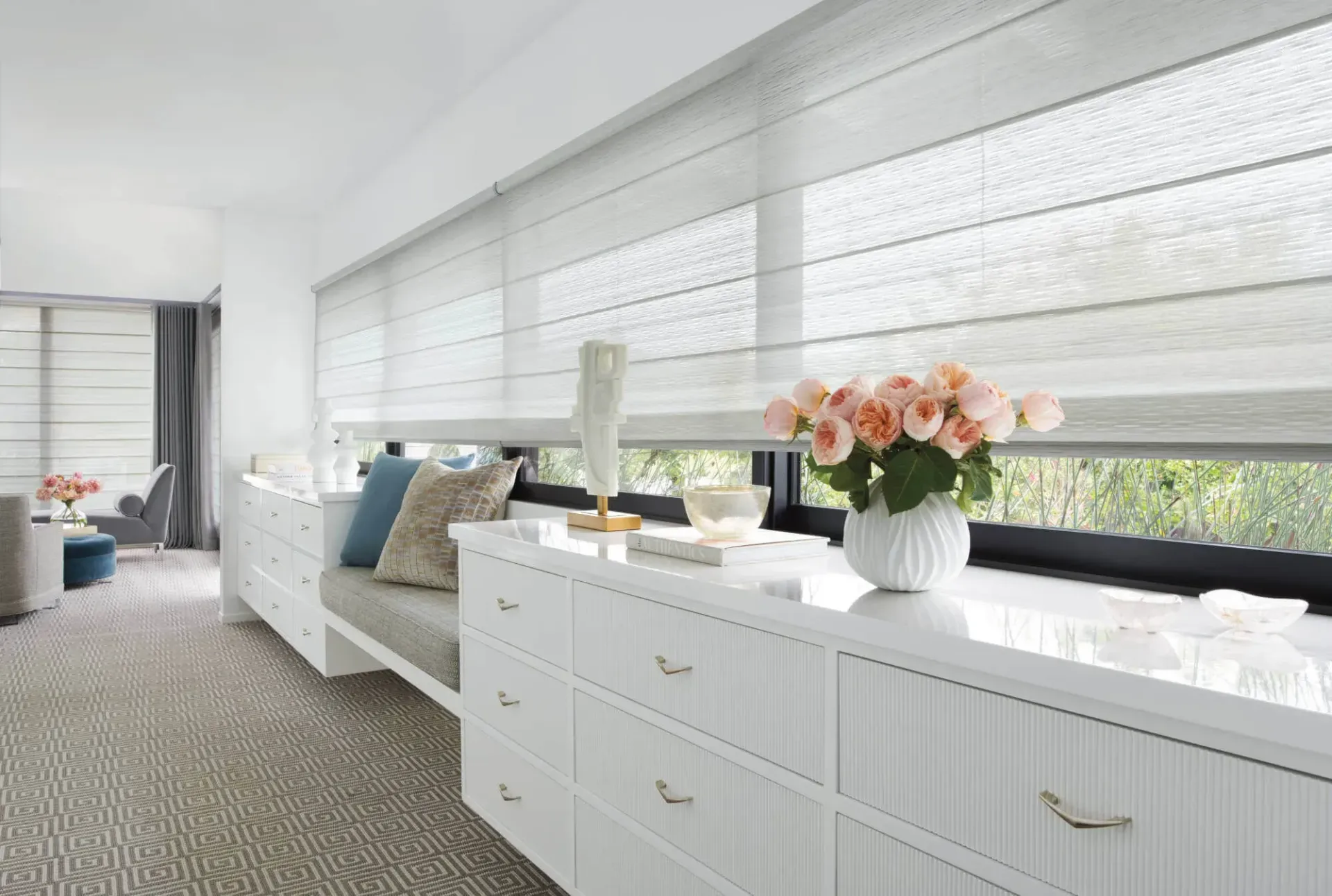Hunter Douglas Alustra® Woven Textures® Roman Shades
