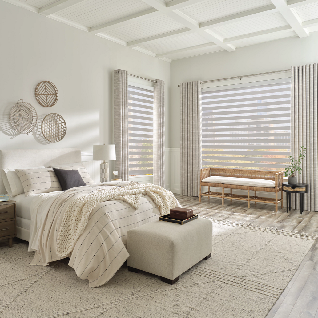 Hunter Douglas Designer Banded Shades