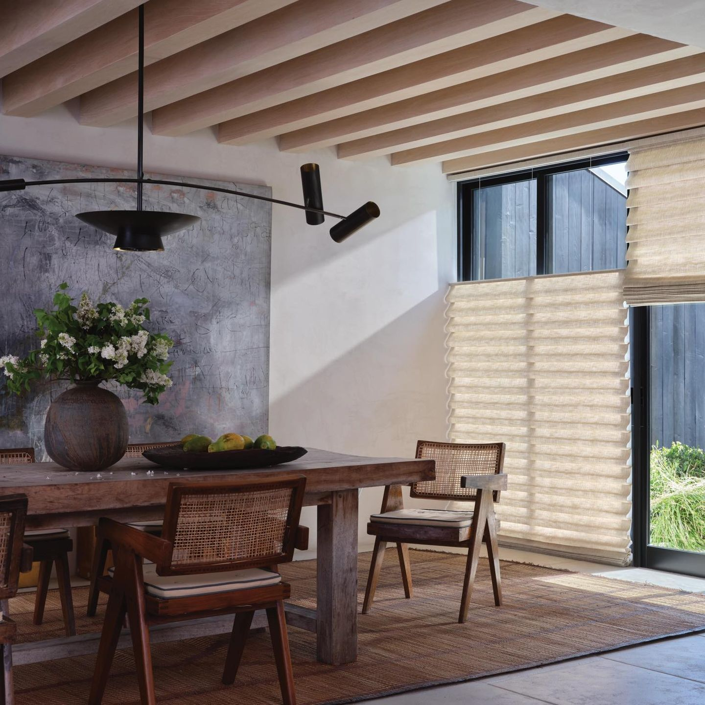 Hunter Douglas Alustra® Woven Textures® Roman Shades