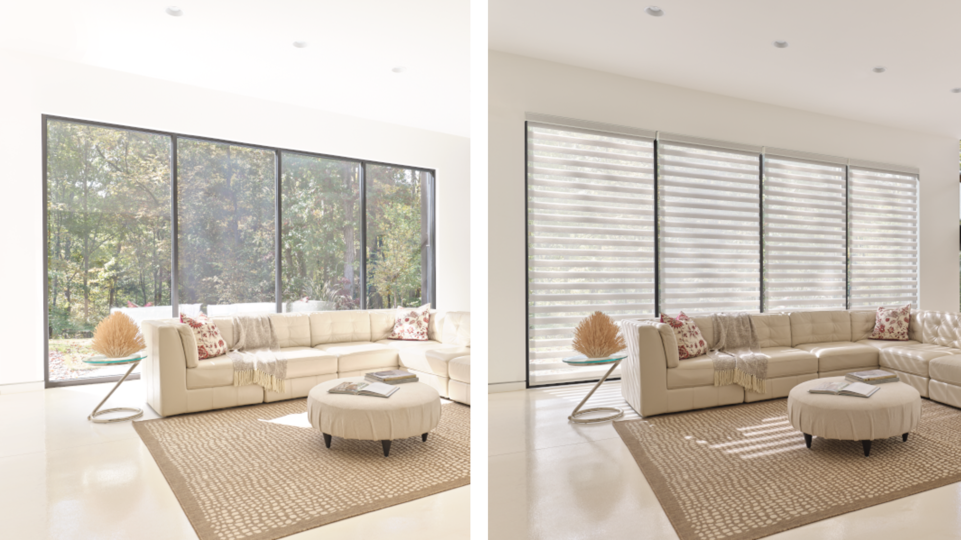 Hunter Douglas Designer Banded Shades