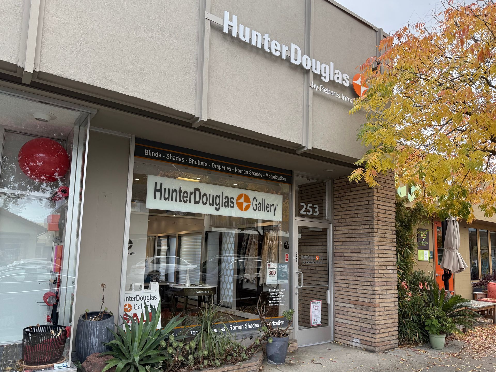 Exterior of Rebarts Blinds & Shades in Los Altos, California (CA)