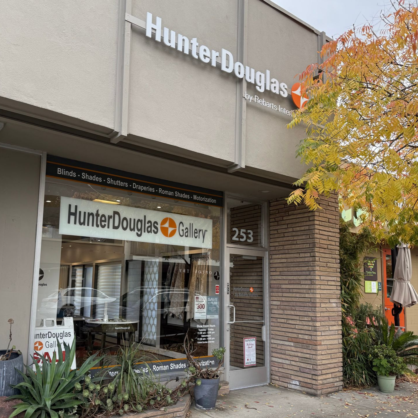 Exterior of Rebarts Blinds & Shades in Los Altos, California (CA)
