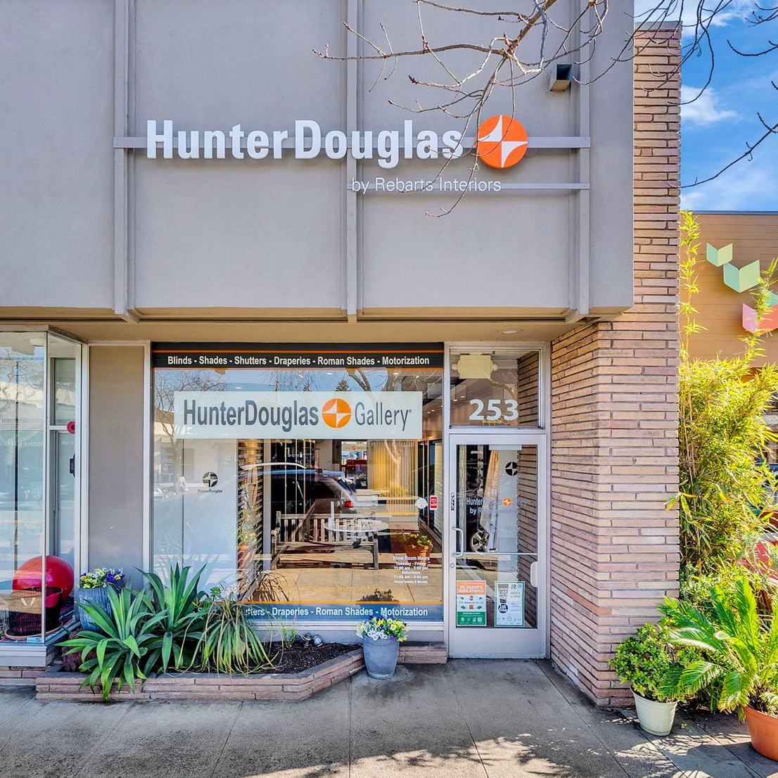 Exterior of Rebarts Blinds & Shades in Los Altos, California (CA)