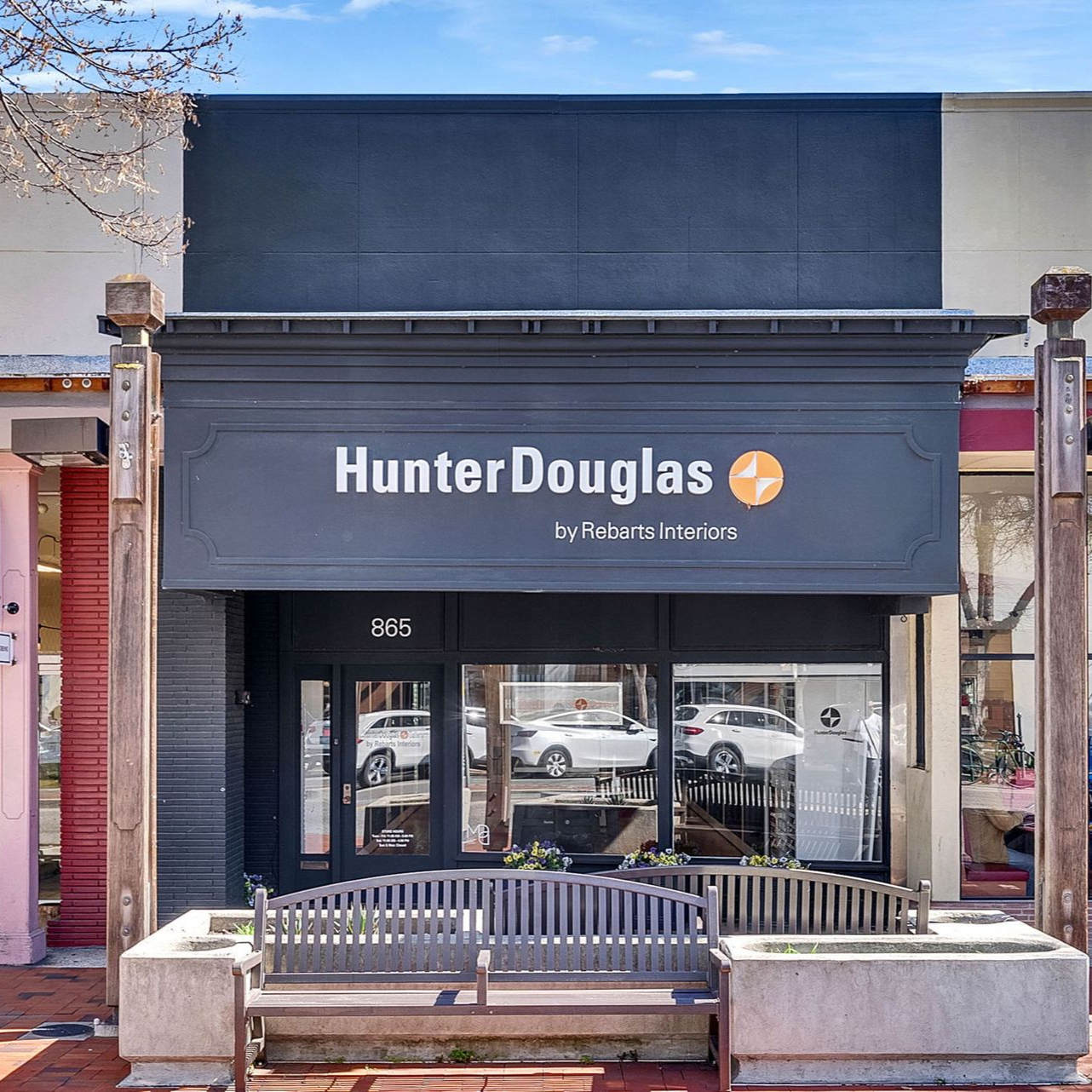 Exterior of Rebarts Blinds & Shades in Menlo Park, California (CA)