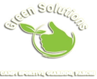 Green Solutions logo negativo