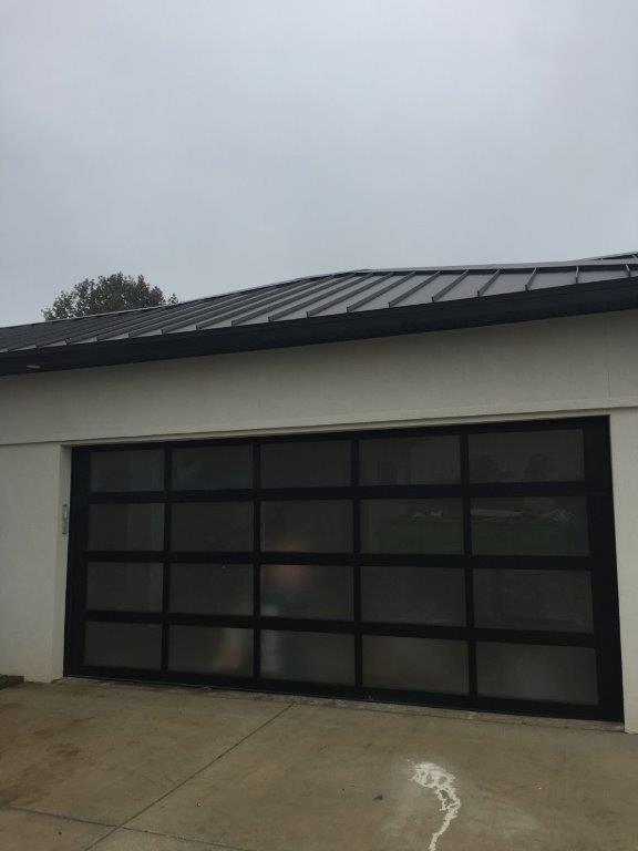 Aluminum Frame Glass Garage Door — Sherwood, AR — Harmon Overhead Door