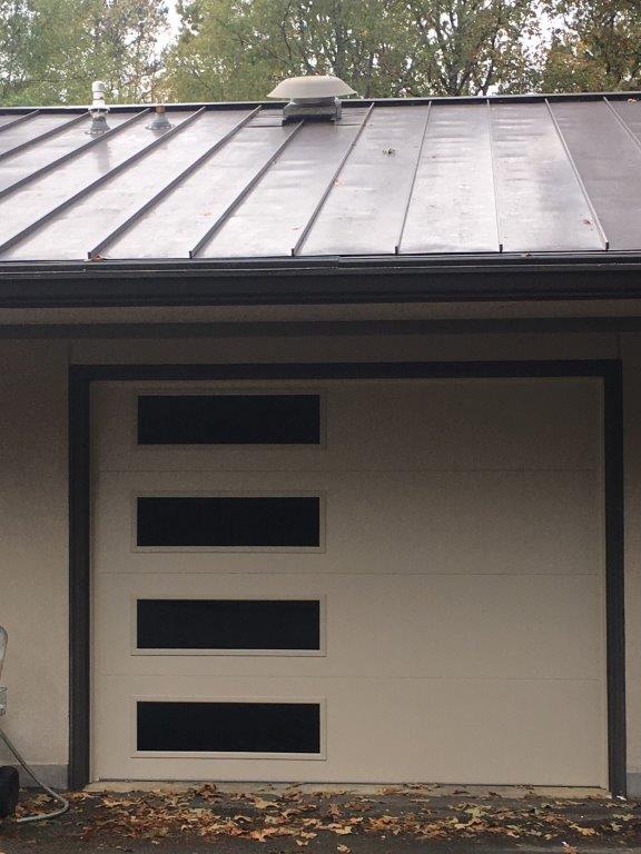 Garage Door With One Sided Window Panels — Sherwood, AR — Harmon Overhead Door