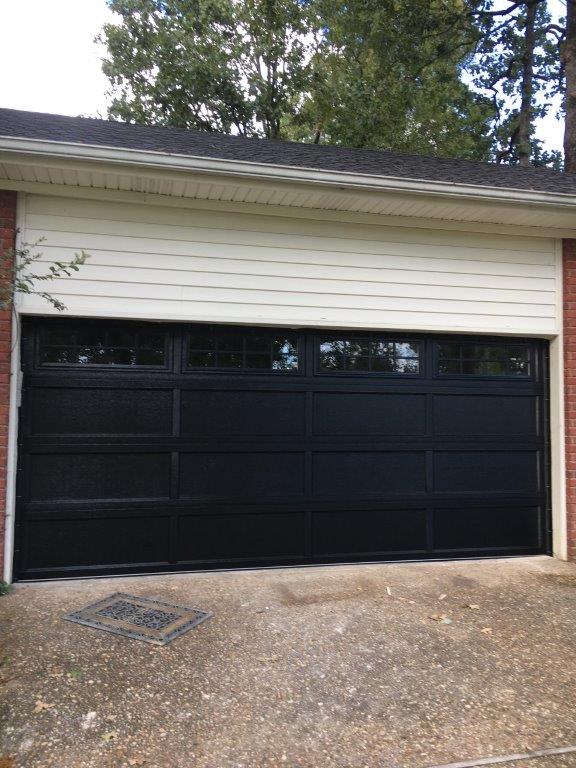 Wood Grain Steel Garage Door — Sherwood, AR — Harmon Overhead Door