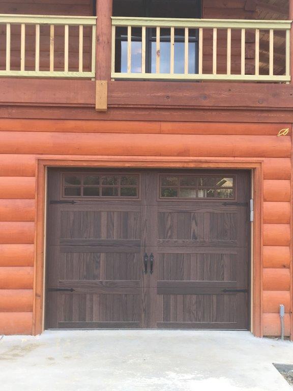 Large Door On Modern Wooden House — Sherwood, AR — Harmon Overhead Door