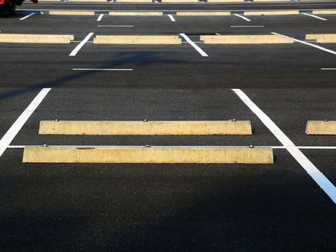 Parking Bumpers — San Jose, CA — Linear Tech Striping