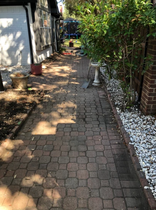 A Brick Walkway - Collinsville, TX - L5 Irrigation