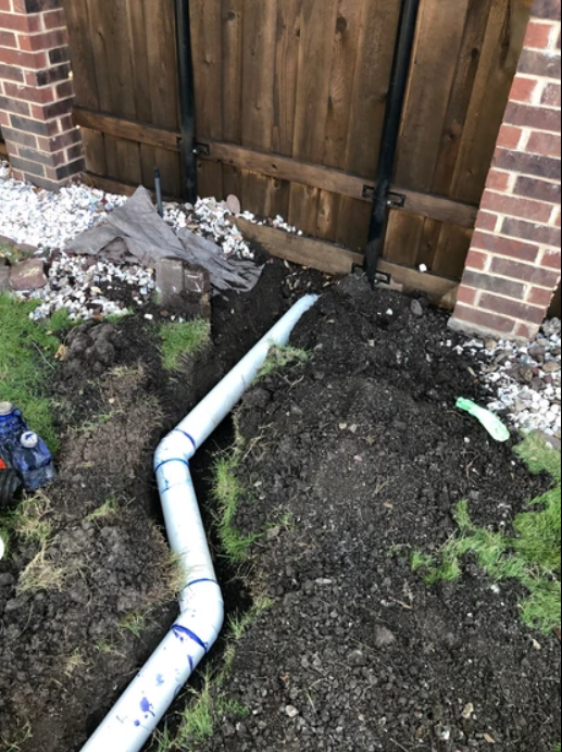 A White Pipe - Collinsville, TX - L5 Irrigation