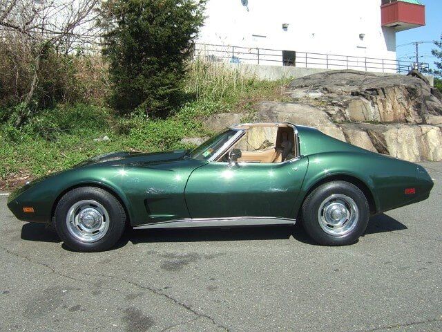 Green Sports Car