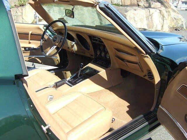 Green Car Interior