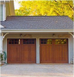 Wooden garage door - Bristol, TN