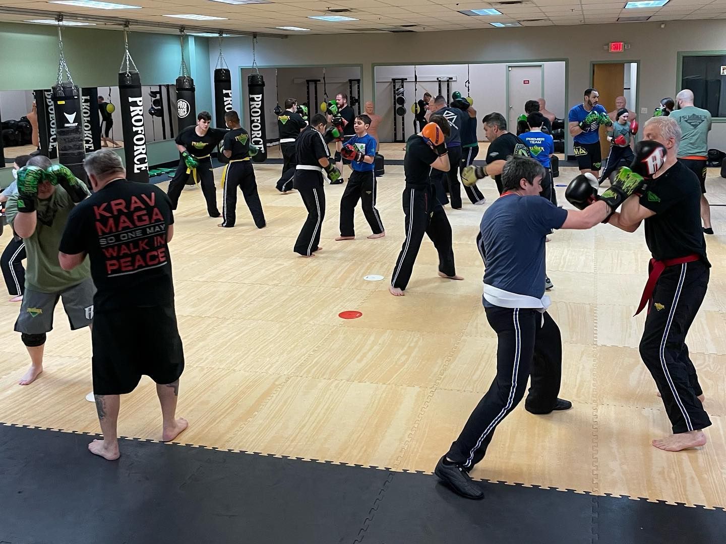 group sparring class