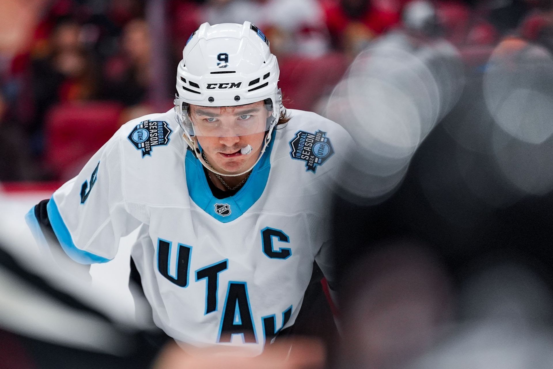 Clayton Keller of Utah Hockey Club is a former Boston Knight.