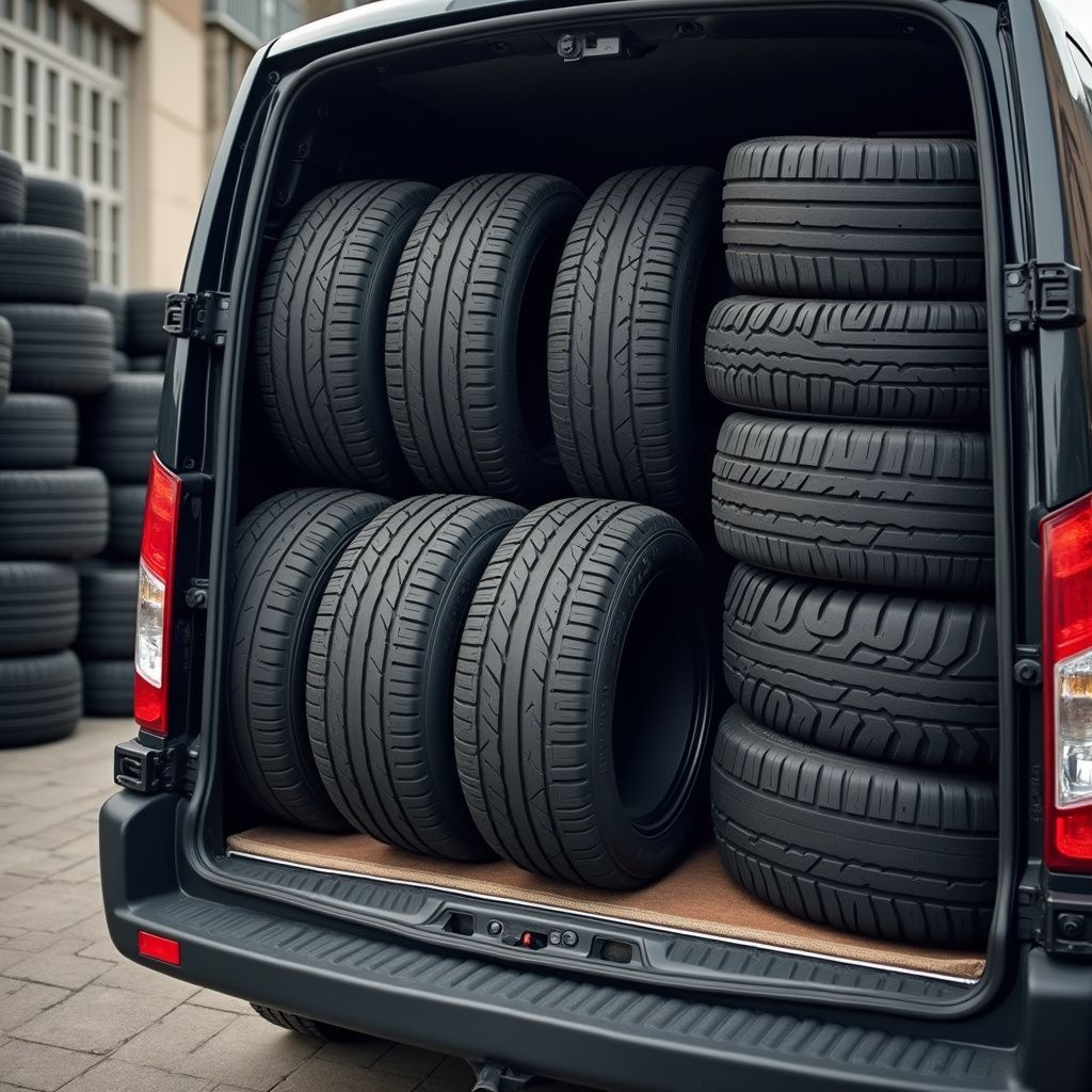mobile tire service truck