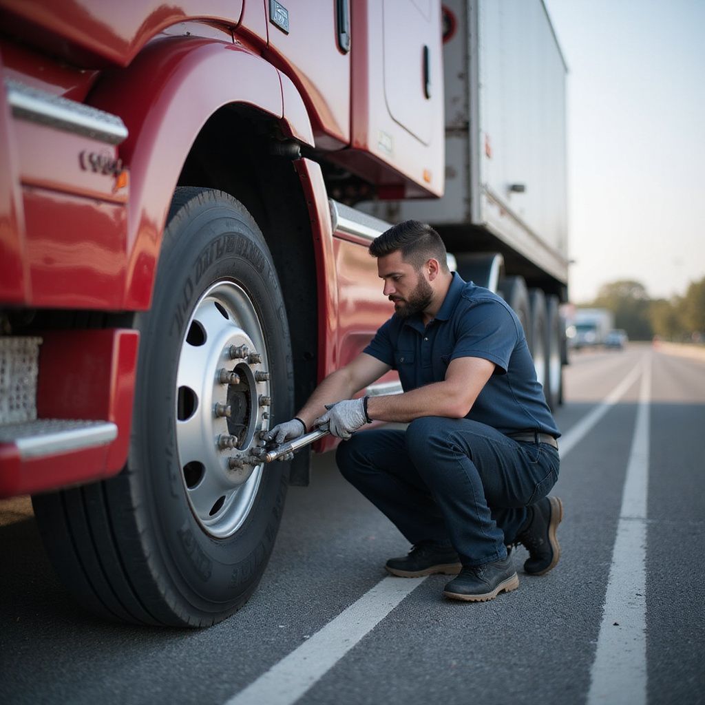 truck tire repair