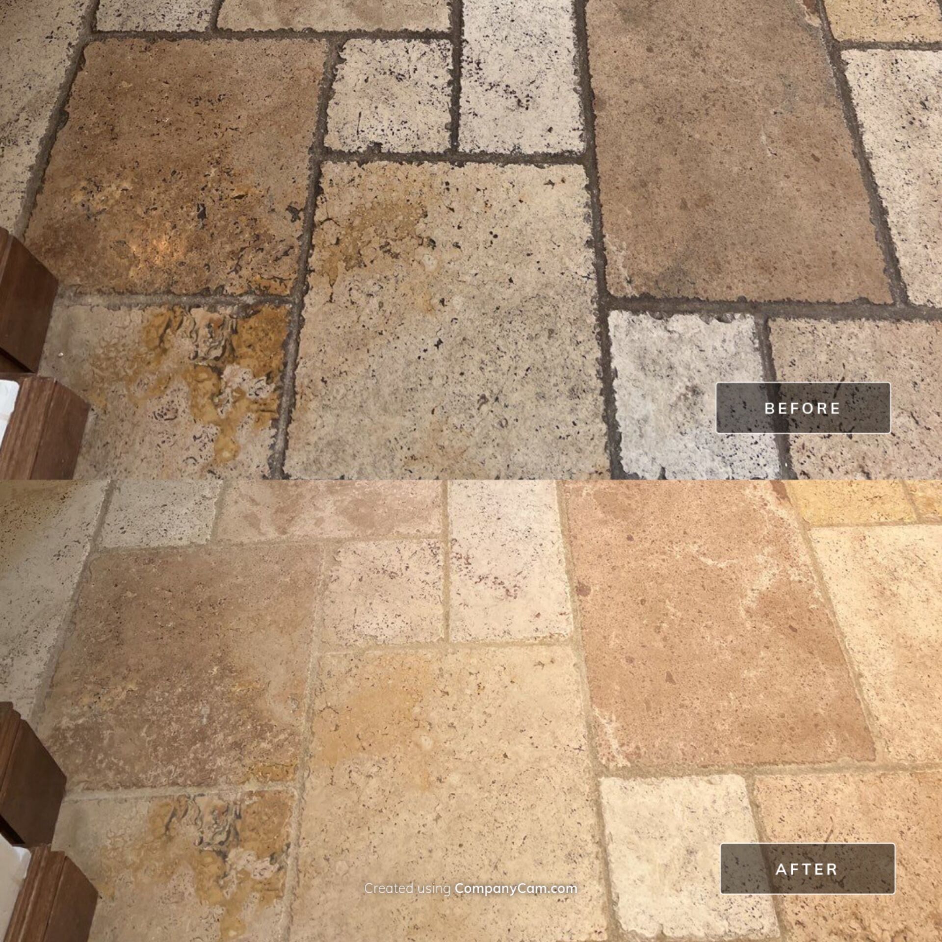 Travertine Floor