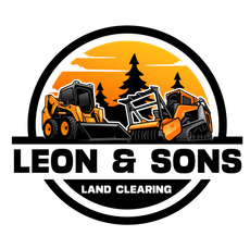 Leon & Sons Land Clearing logo 
