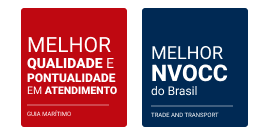 Melhor qualidade e pontualidade em atendimento - Melhor NVOCC do Brasil.