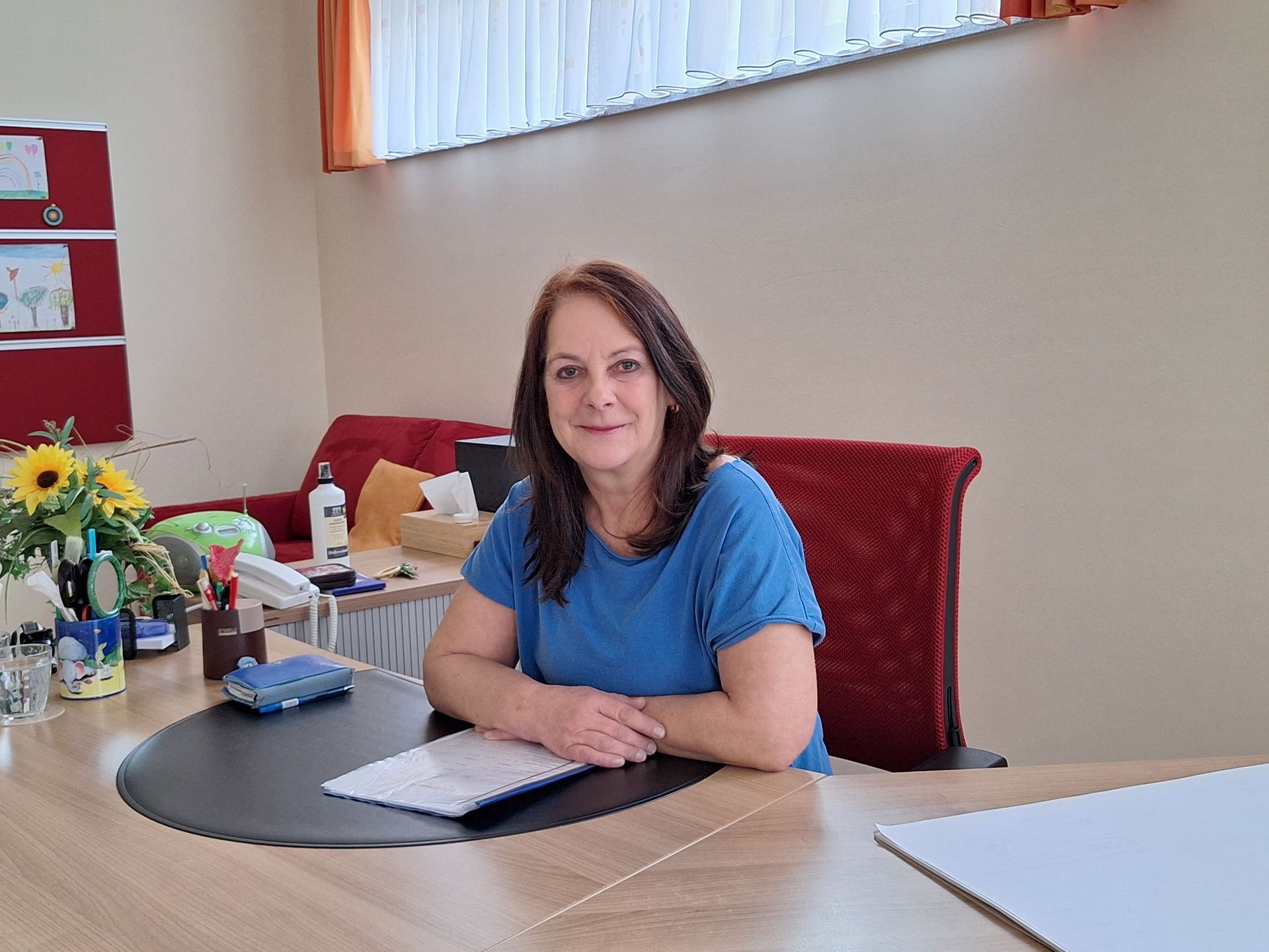 Logopädin Michaela Walter