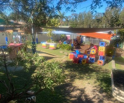 Outdoor Play Area — Stepping Stones Preschool & Child Care Centre in Urunga, NSW