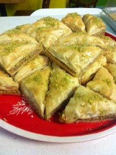 Baklava dessert