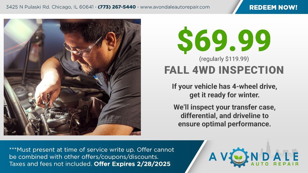 Fall 4WD Inspection