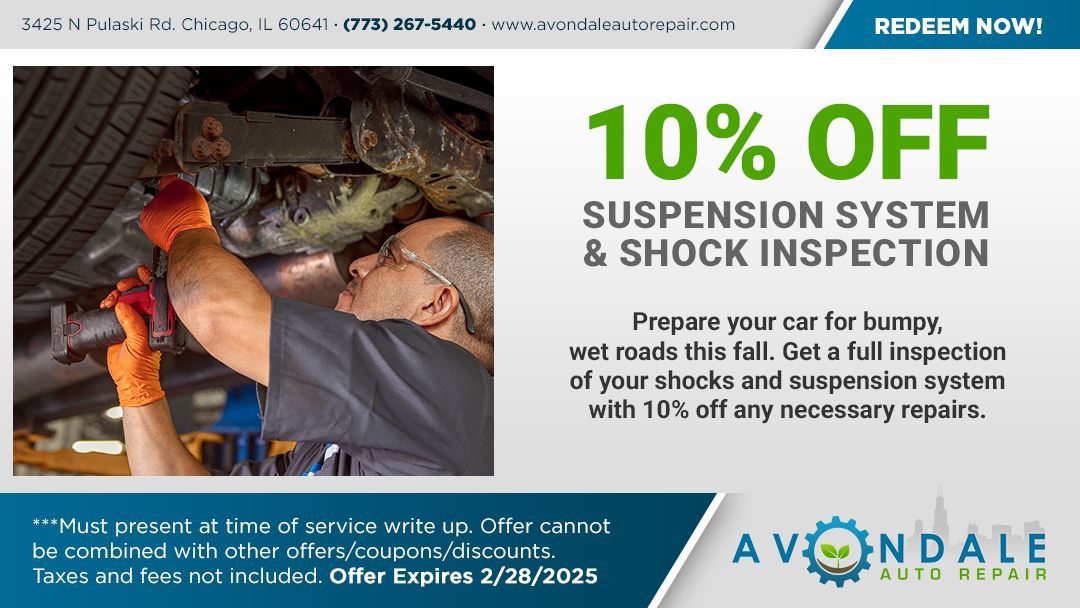 Suspension System & Shock Inspection