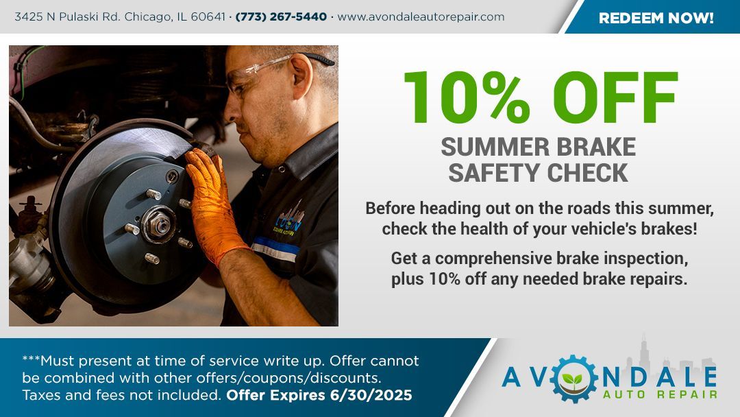 Summer Brake Safety Check