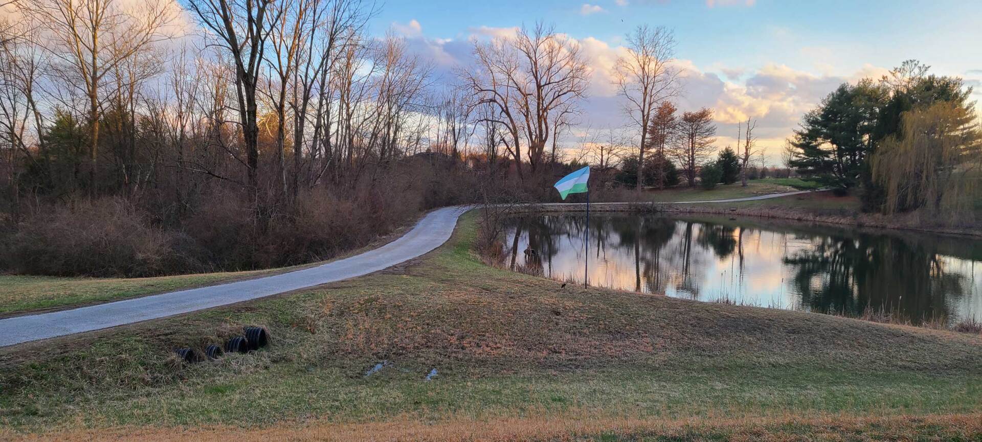Pond — Granville, OH — All American Pavement