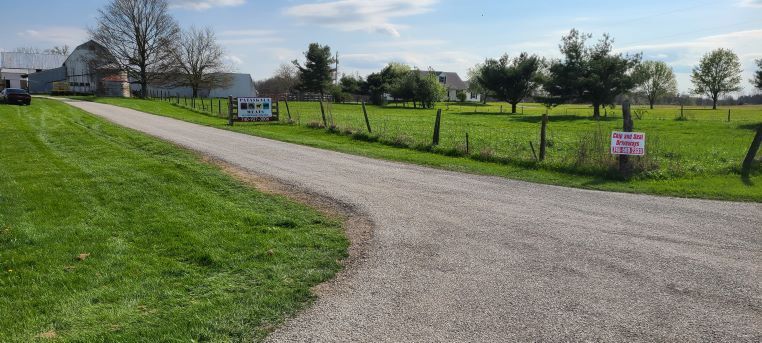 Driveway With Sign — Granville, OH — All American Pavement