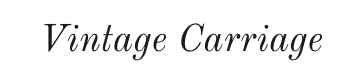 Vinatge carraige