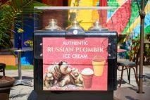 Authentic Russian Plombik Ice Cream — Manhattan, NY — Mishka SoHo Restaurant