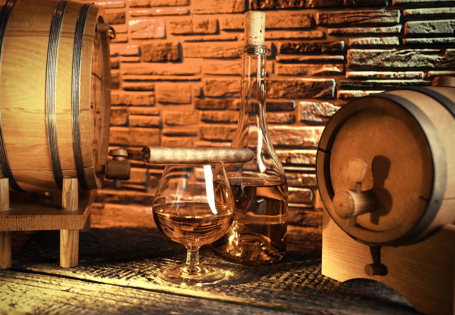 Armagnac, Cognac e Whisky