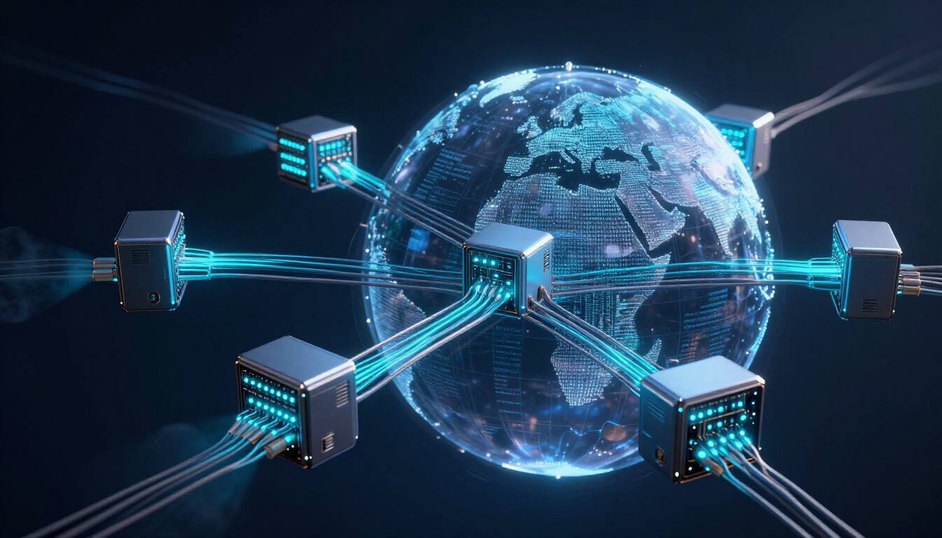 Global data retrieval and AI processing