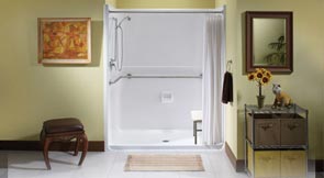 Clarion Handicapped Accessible Shower - Plumbing and Heating Supplies in Oxford, MA