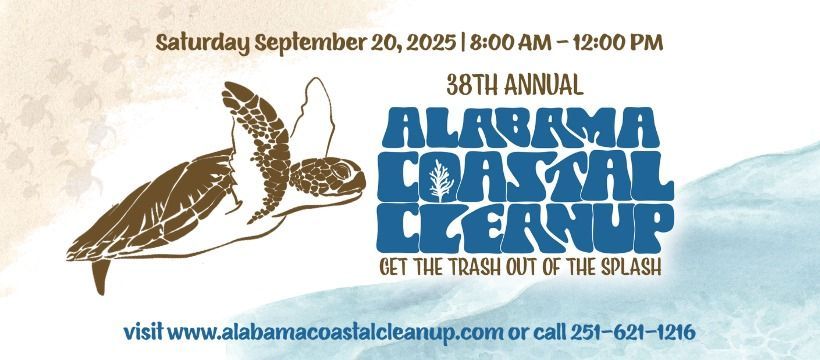 Alabama Coastal Cleanup at CoastAL Orange Beach